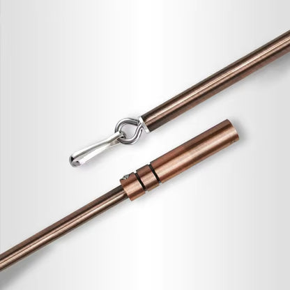 Metal Window Curtains Stick Pull Iron Eco-friendly Handles Curtain Stick
