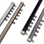 Hot Selling Customized Metal Curtain Rail Track Home Decor Window Aluminum Curtain Track