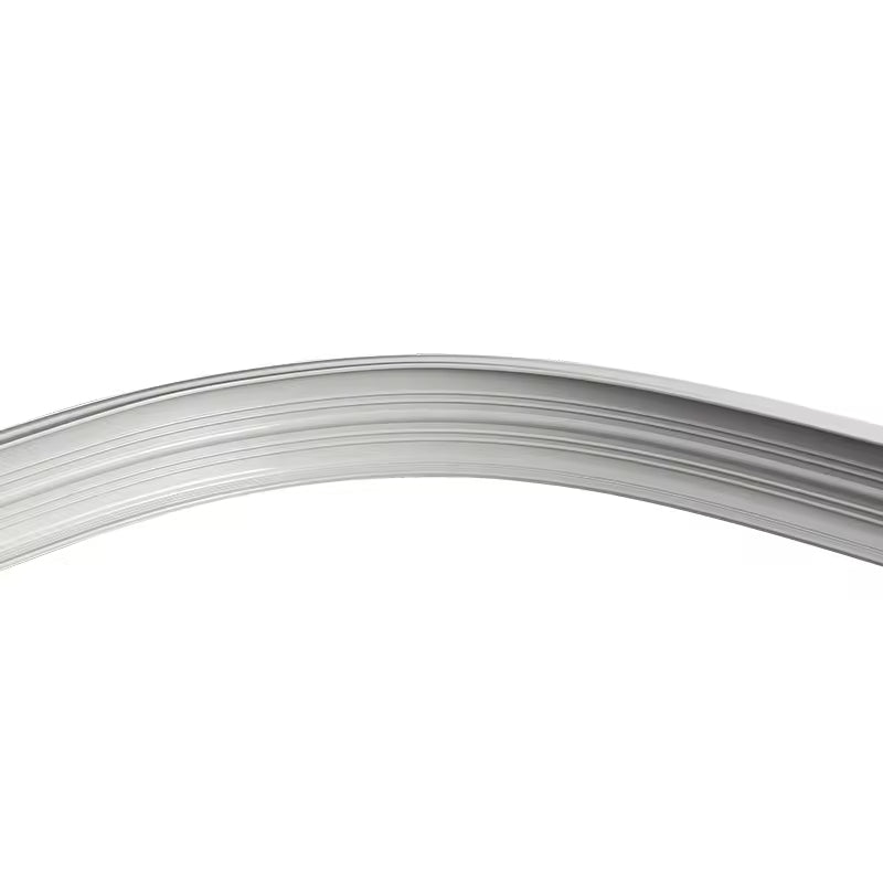 Aluminum Bendable Curved Ceiling Mounted Window Curtain Track Rail for Curtains