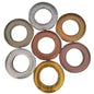 Szone Curtain Accessories 40mm Chrome Metal Curtain Ring Eyelet Stainless Steel Grommets