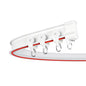 Aluminum Curtain Track Rail Ceiling Mounted Curtain Rails Eco-friendly Bendable Curtain Track