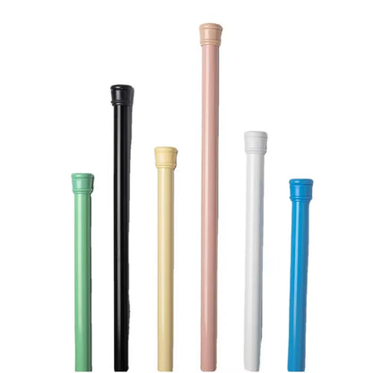 Wholesale Factory Produce Aluminum Metal Bathroom Telescopic Shower Curtain Rod Eco-friendly