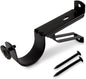 Wholesale Metal 25mm 28mm Curtain Rod Bracket Low Price Single Curtain Pole Bracket