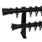 Eco-friendly Wholesale Customized Home Decoration 25mm Simple Metal Curtain Pole Aluminum Curtain Rod