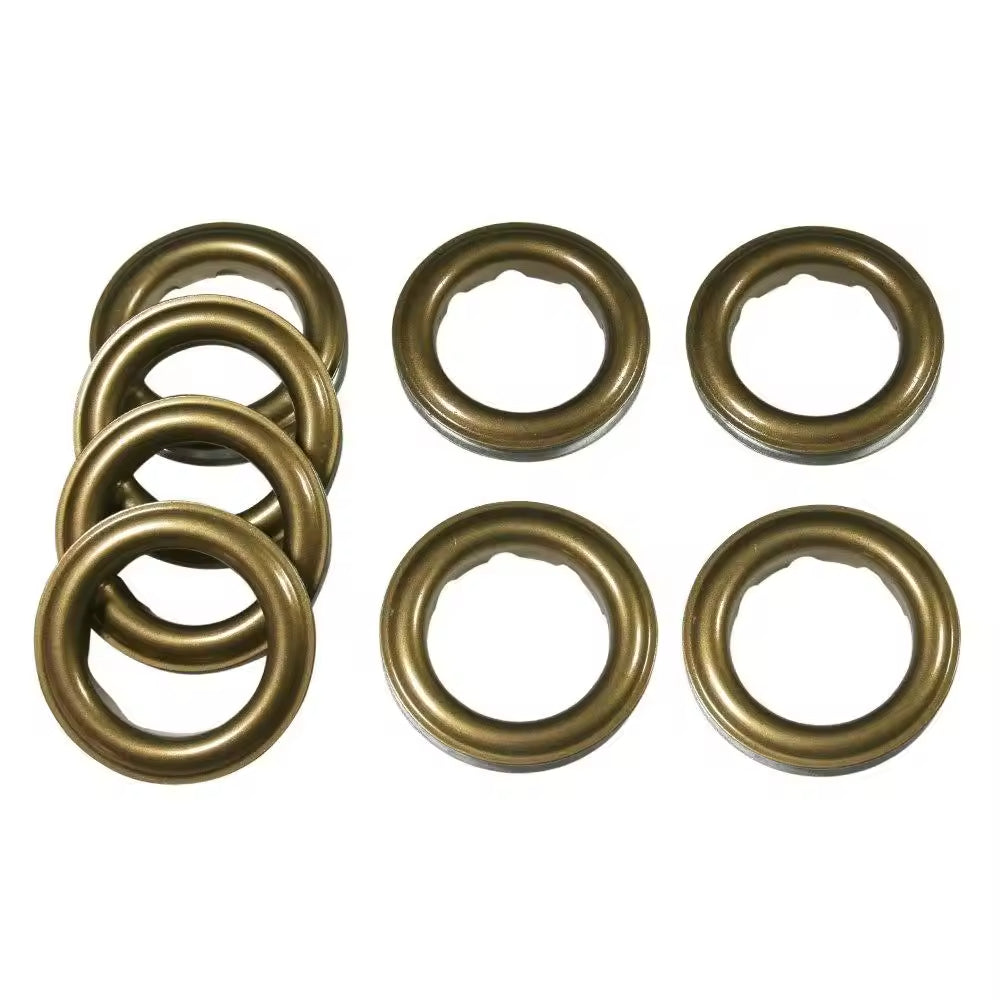 Szone Curtain Accessories 40mm Chrome Metal Curtain Ring Eyelet Stainless Steel Grommets