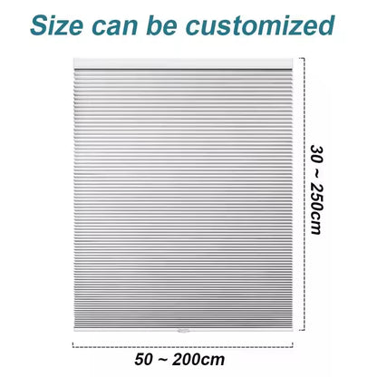 Windows Cellular Shade Cordless No Tools No Drill Honeycomb Blinds