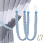 Bedroom Decorative Hand Silk Cloth Nylon Window Curtain Tieback Rope