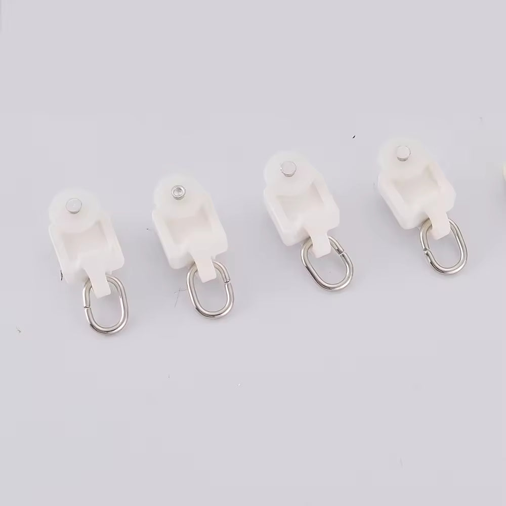 Curtain Rail Track Wheel Runner Plastic Curtain Track Pulley
