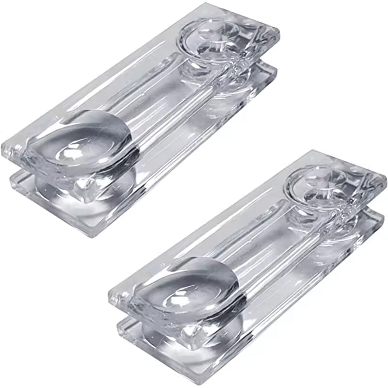 clear Plastic Movable Window Non-invasive Crank Blind Handle for Vertical Blinds