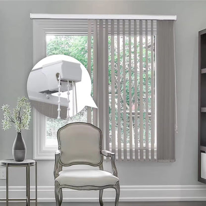 New Product Fabric Sheer Vertical Shades Window Blinds Fabric Roll Vertical Blinds
