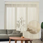 Customized Smart Vertical Sheer Blackout Curtain Blinds Fabrics Remote Control Motorized Vertical Blind for Window