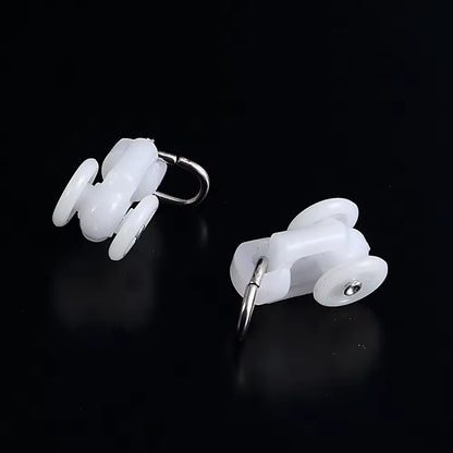 Curtain Rail Track Wheel Runner Plastic Curtain Track Pulley