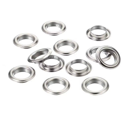Szone Curtain Accessories 40mm Chrome Metal Curtain Ring Eyelet Stainless Steel Grommets