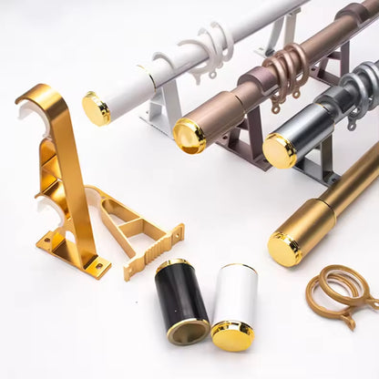 Curtain Rod and Accessories Pakistan Curtain Rod Aluminum Window Pole Coastal Minimalist
