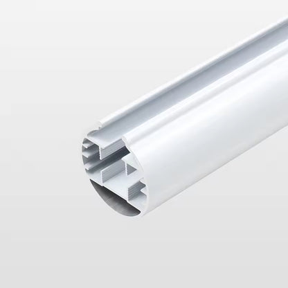 Smart Home Szone Roman Electric Curtain Rod with Finials and Motor for Opening Closing Metal Aluminum Track Pole