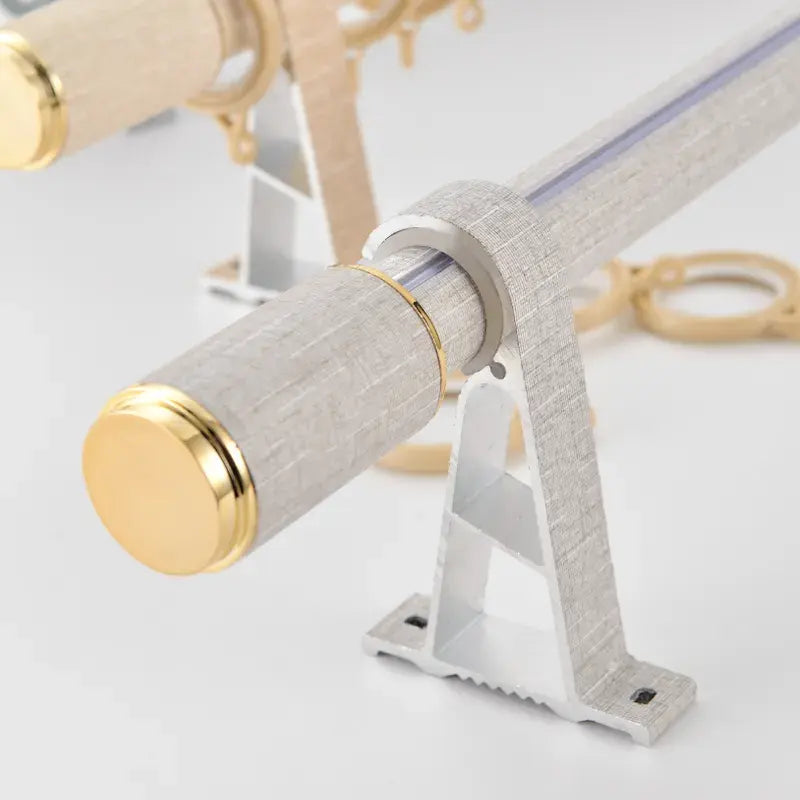 Hot Sale Home Decor Rod Curtain Customized Ceiling and Wall Double Window Pipe Curtain Rod