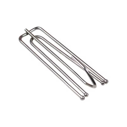 Hot Selling Fork Electroplating Four Claw Hooks Thicken Shower Curtain Hooks Accessories