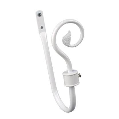 Modern White Metal Accessories Tie Back Hook Tassels Curtain Tiebacks Elegant Decorative Rope Holder Classic Luxury