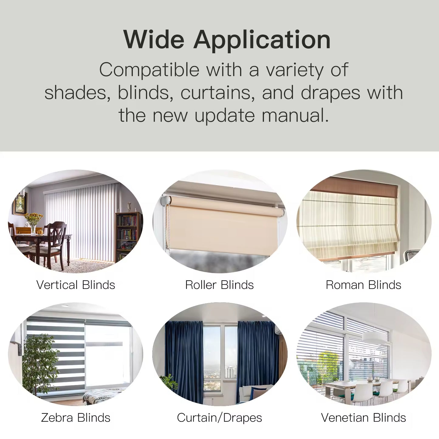 Battery Bead Motorized Roller Blinds Accessories Cord Smart Curtain Lift Motor