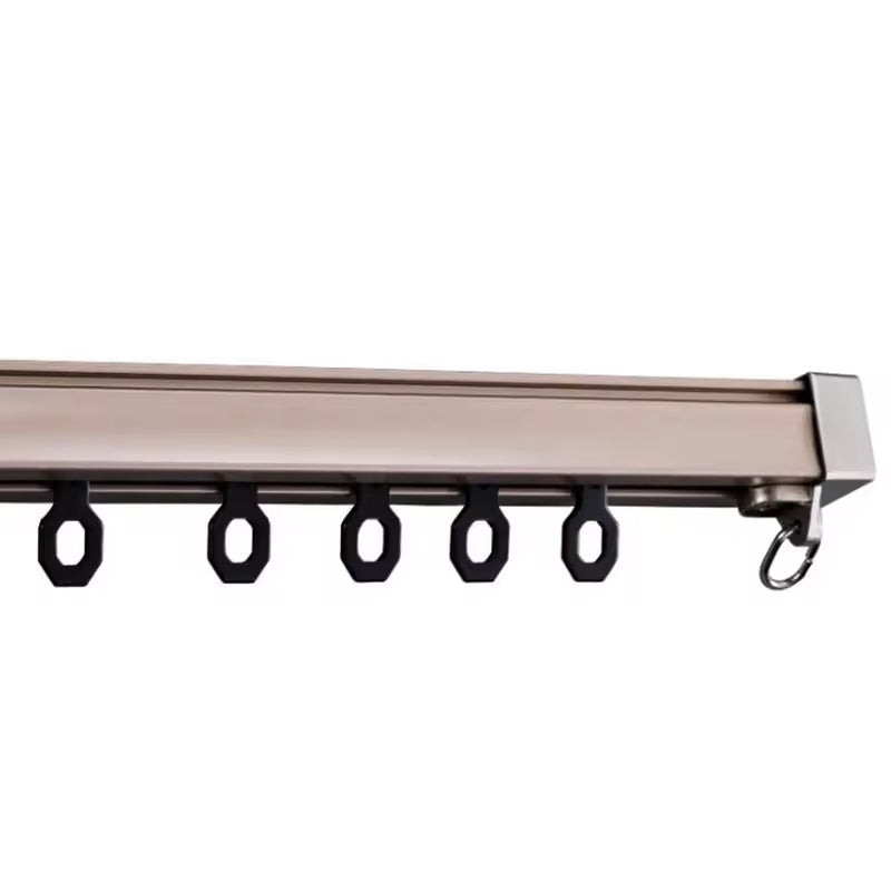 Hot Selling Customized Metal Curtain Rail Track Home Decor Window Aluminum Curtain Track