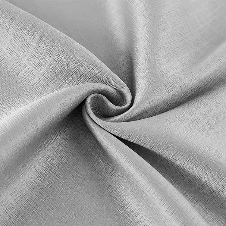 1 Piece 100% Blackout Curtains Modern Ready Made Black Out Grommet Curtain Thermal Insulated Drapes for Bedroom