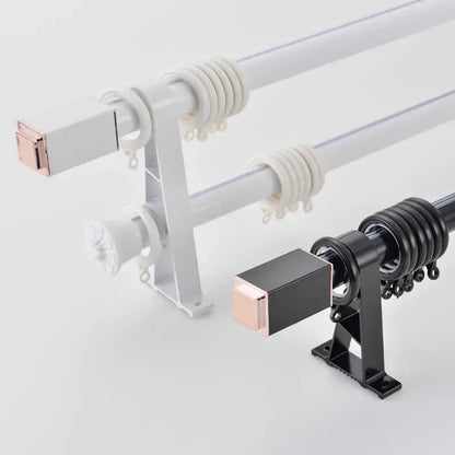 Hot Sale Home Decor Rod Curtain Customized Ceiling and Wall Double Window Pipe Curtain Rod