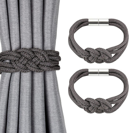 Low Price Home Decorative Rope Magnetic Curtain Holders Holdbacks Tieback