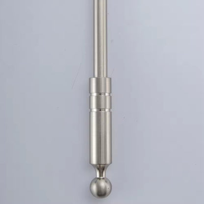 Metal Window Curtains Stick Pull Iron Eco-friendly Handles Curtain Stick