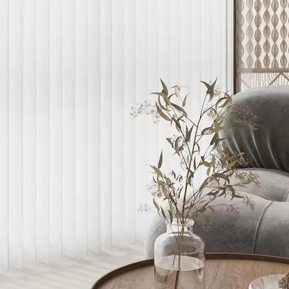 Luxury Electric Sheer Curtain Living Room Divider Blinds Motorized Vertical Blinds