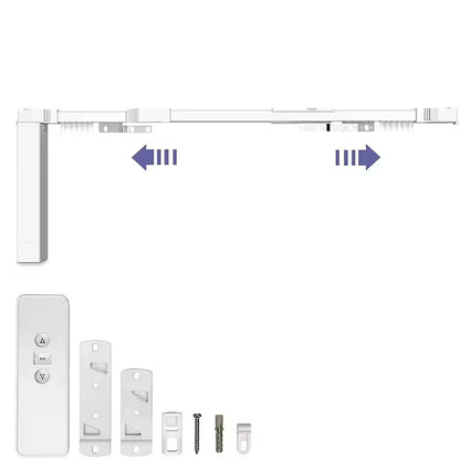 Electronic Curtain Track System Remote Control Automation Smart Curtain Rail