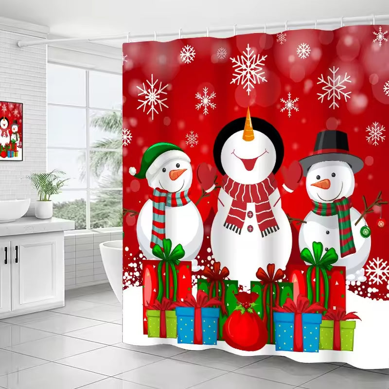 Custom 3D Printed Shower Curtains for Bathroom