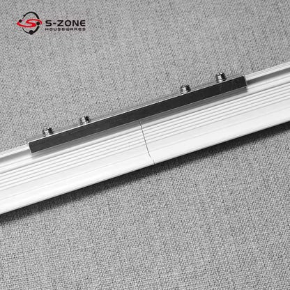 Aluminum Curtain Track Rail Ceiling Mounted Curtain Rails Eco-friendly Bendable Curtain Track