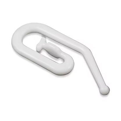 Home Decorative Window Drapery Hook Curtains Hook Eco-friendly Plastic Nature White Contemporary Curtain Pin Hook