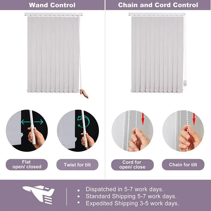 New Product Fabric Sheer Vertical Shades Window Blinds Fabric Roll Vertical Blinds