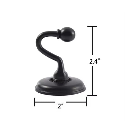 Guangdong Eco-friendly Antique Copper Iron Window Curtain Tieback Hooks for Curtains