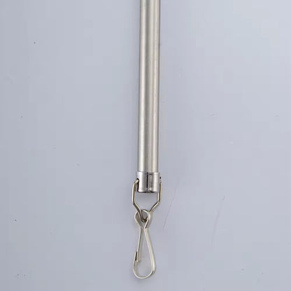 Metal Window Curtains Stick Pull Iron Eco-friendly Handles Curtain Stick