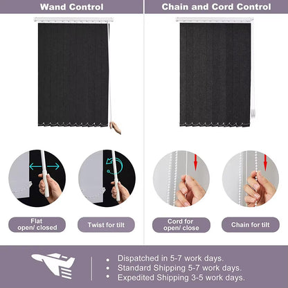 Custom Size China Window Blackout Dual Shades High Quality Electric Remote Control Vertical Blinds