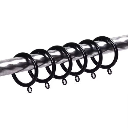 Decorative Heavy Blackout Shower Metal Gold Round Curtain Rings for Curtain Rod