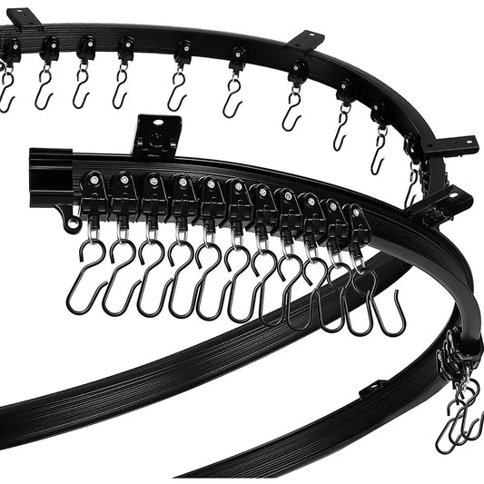 Cheap Price Plastic Bendable Curtain Track 3M 5M 7M 10M 12M Hot Selling Curved Curtain Track