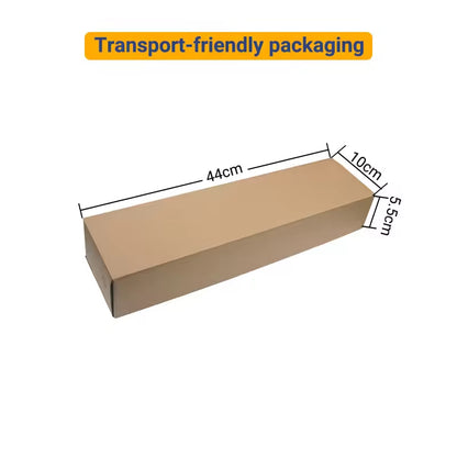 Modern Design Black Adjustable Metal Curtain Rod Set for Window