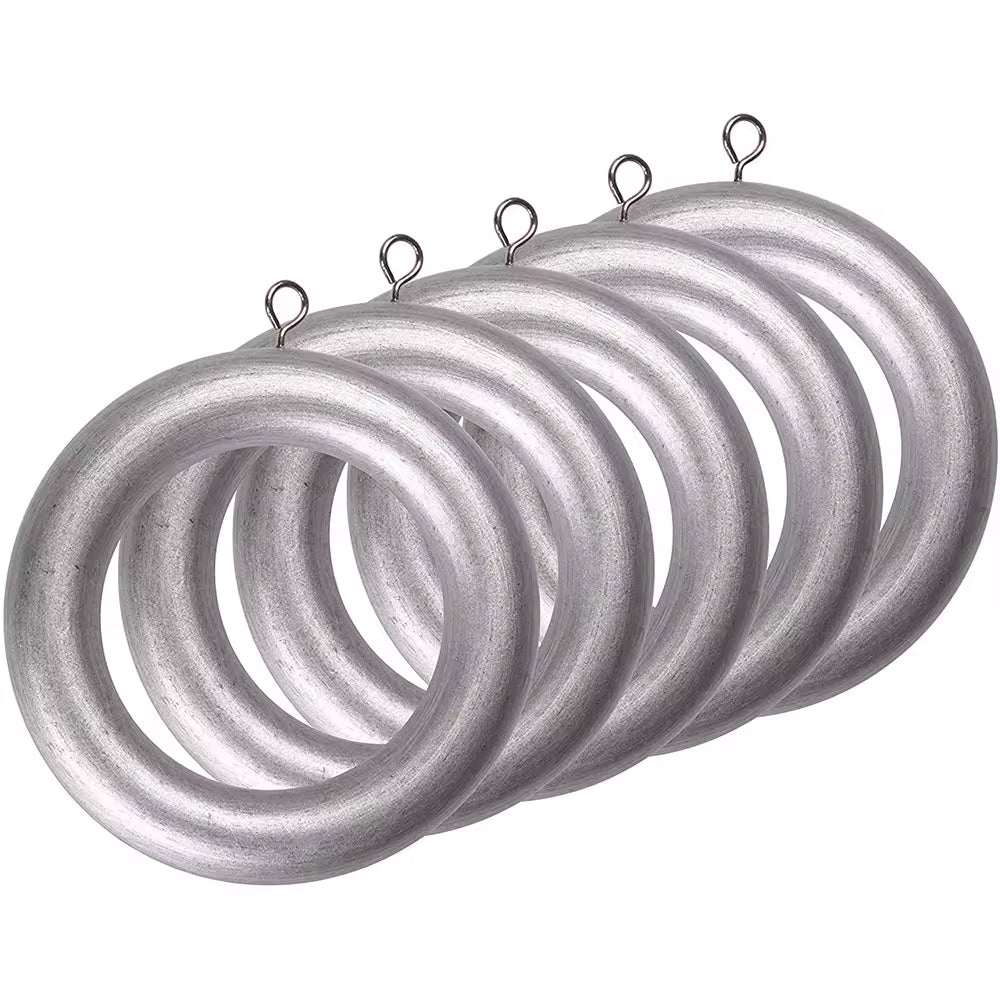 Competitive Price Silver and Gold 50mm Decor Design Wooden Curtain Ring for CurtainsCompetitive Price Silver and Gold 50mm Decor Design Wooden Curtain Ring for Curtains