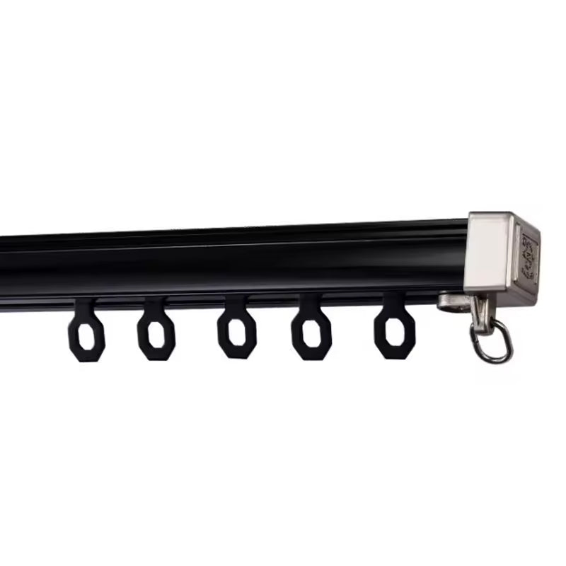 Hot Selling Customized Metal Curtain Rail Track Home Decor Window Aluminum Curtain Track