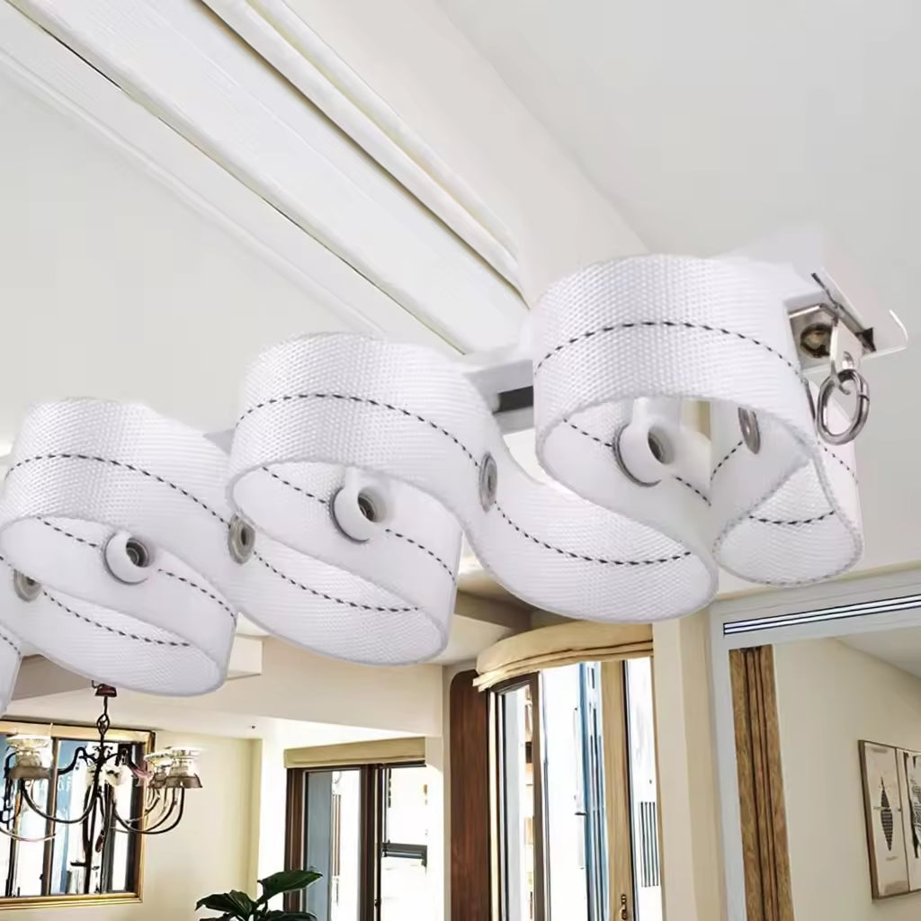 Hot Selling Ripple Fold Curtain Track Runners Heavy Duty Snake Wave Metal Rail Low Price Window Accessories Best Curtain Rods