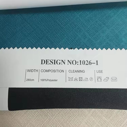 1 Piece 100% Blackout Curtains Modern Ready Made Black Out Grommet Curtain Thermal Insulated Drapes for Bedroom