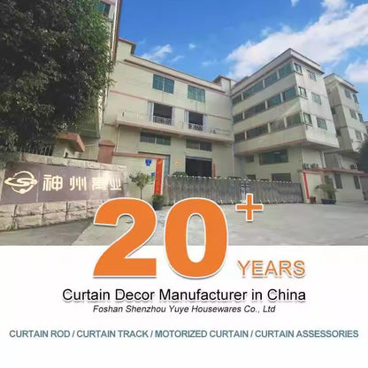 Hot Sale Home Decor Rod Curtain Customized Ceiling and Wall Double Window Pipe Curtain Rod