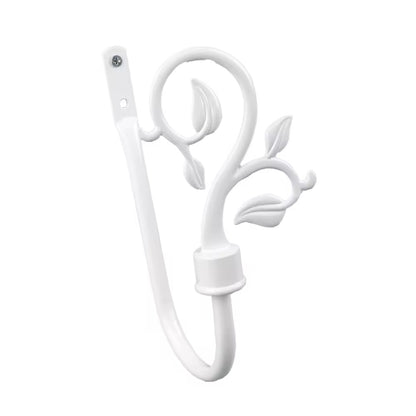 Modern White Metal Accessories Tie Back Hook Tassels Curtain Tiebacks Elegant Decorative Rope Holder Classic Luxury