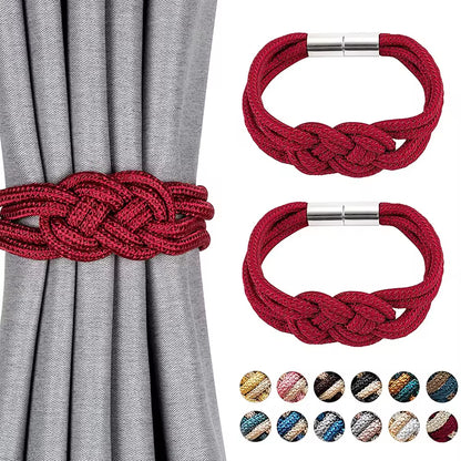 Low Price Home Decorative Rope Magnetic Curtain Holders Holdbacks Tieback