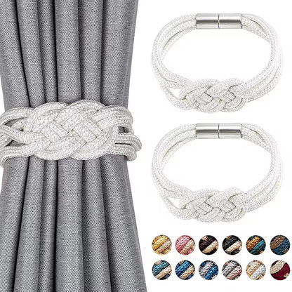 Low Price Home Decorative Rope Magnetic Curtain Holders Holdbacks Tieback