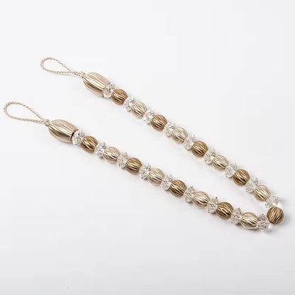 New Style Living Room Decoration 2 Pieces Acrylic Curtain Tie Back Accessories Luxury