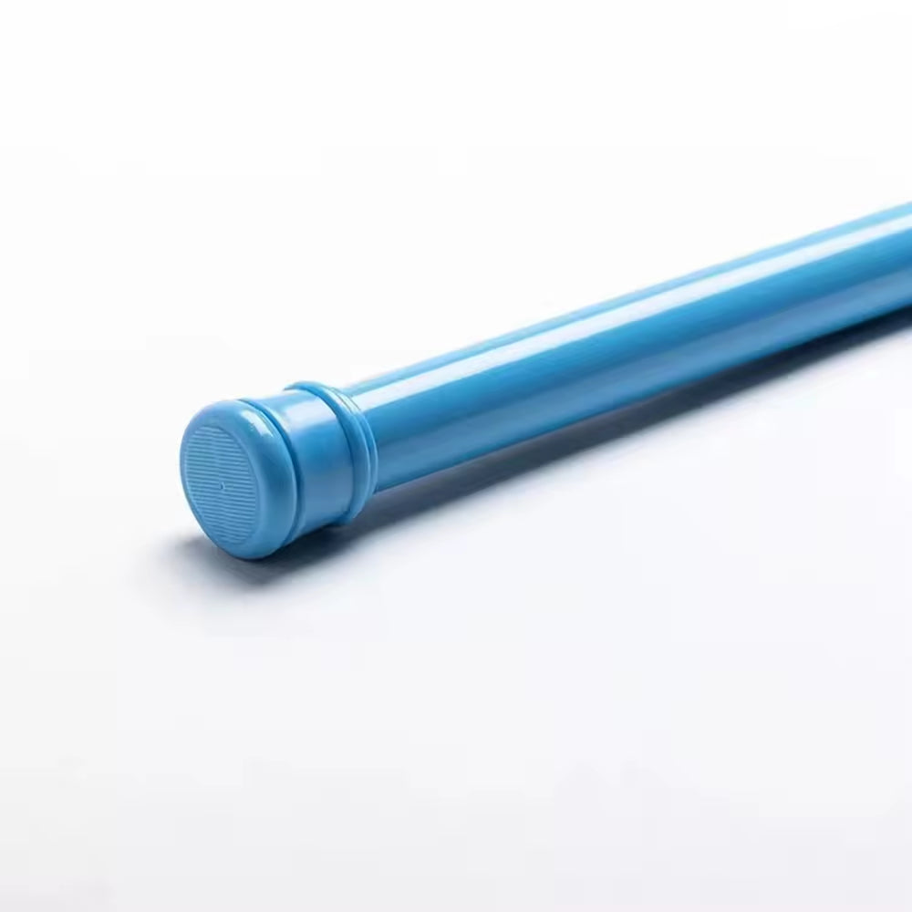 Wholesale Factory Produce Aluminum Metal Bathroom Telescopic Shower Curtain Rod Eco-friendly